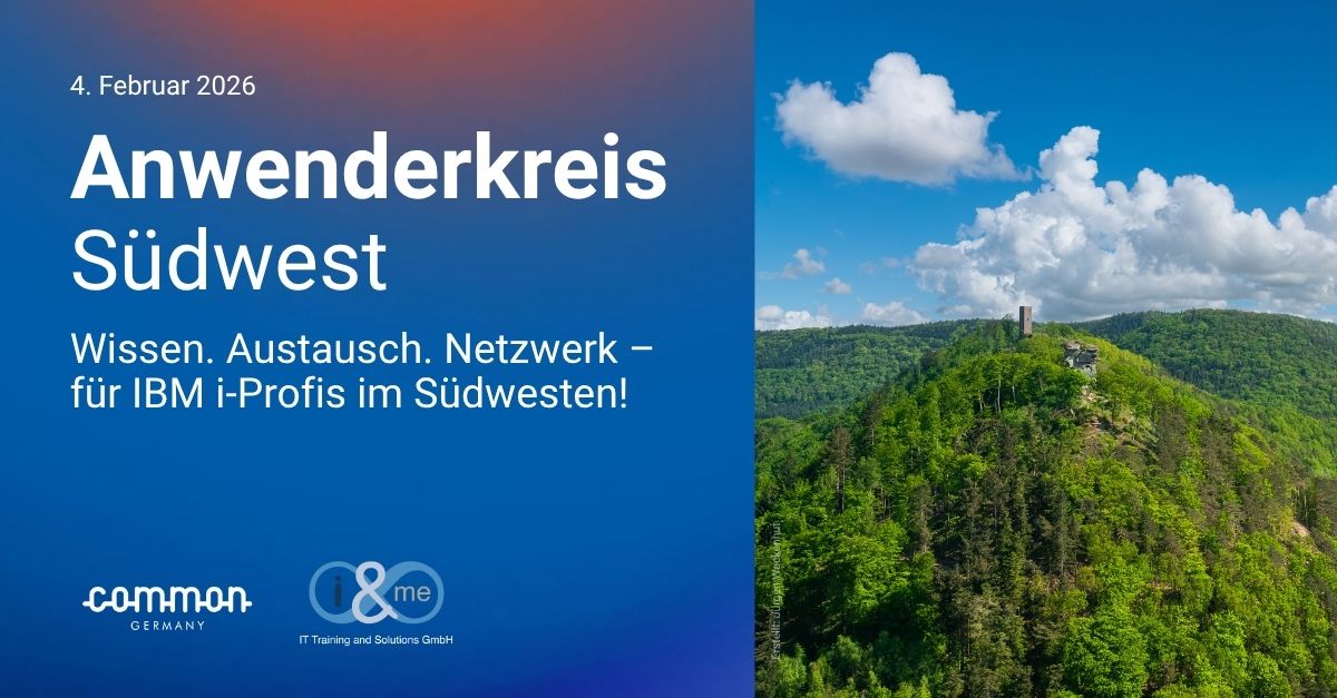 Anwenderkreis Südwest 2026. 4. Februar 2026 