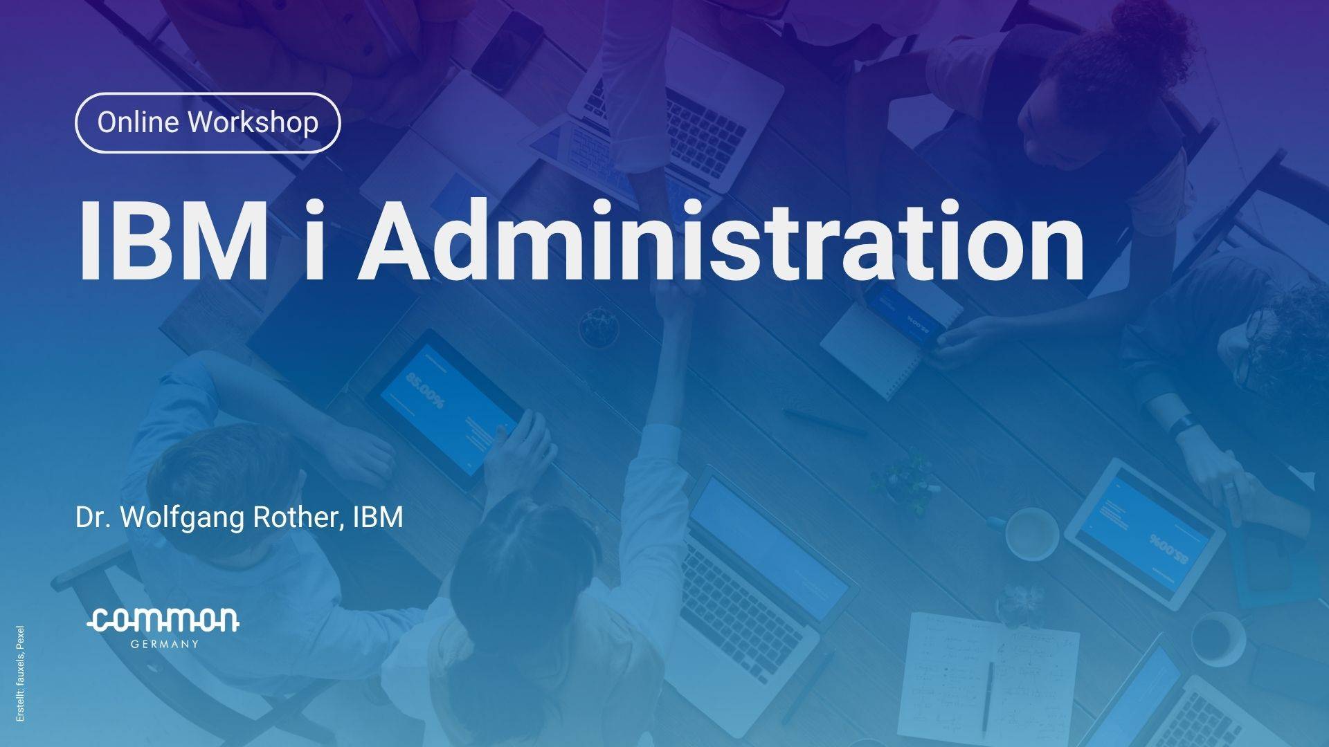 IBM i Workshop mit Dr. Wolfgang Rother, am 8. - 12. Dezember 2025, Online